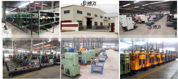 Small portable percussion drilling rig model DFP-6