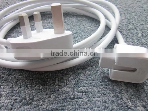 New Version UK Plug Extension Power Cable for Apple Adapter