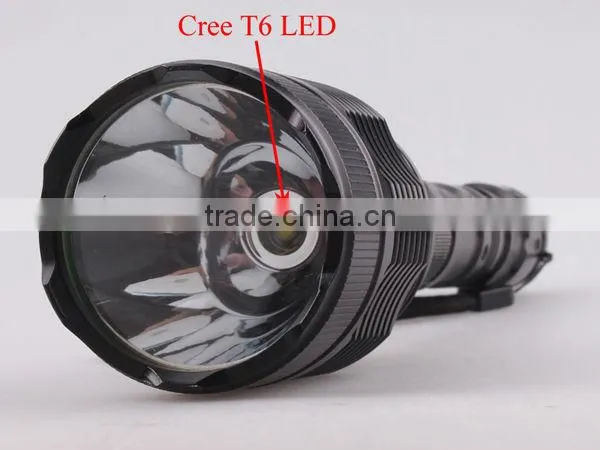 Portable T6 alunimum led flashlight