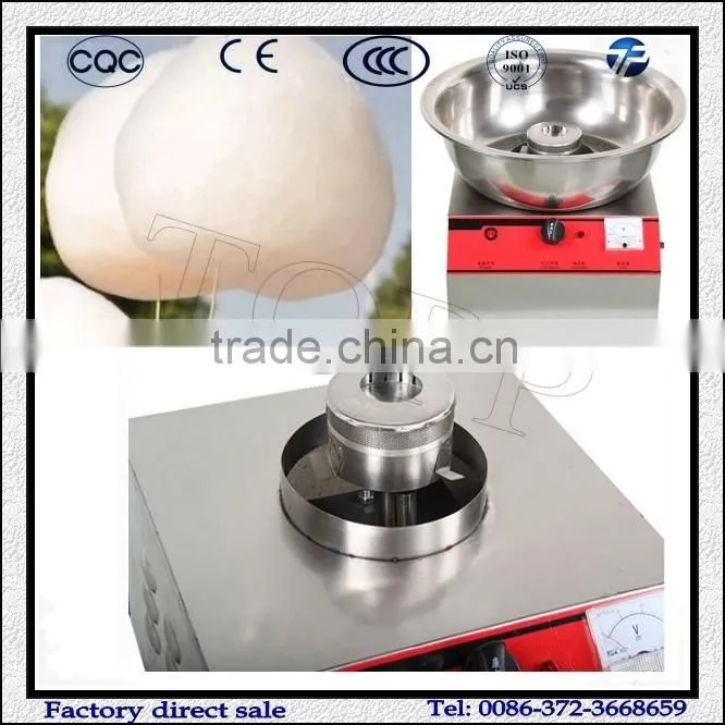 Energy Saving Speed Adjustable Table Cotton Candy Making Machine Price