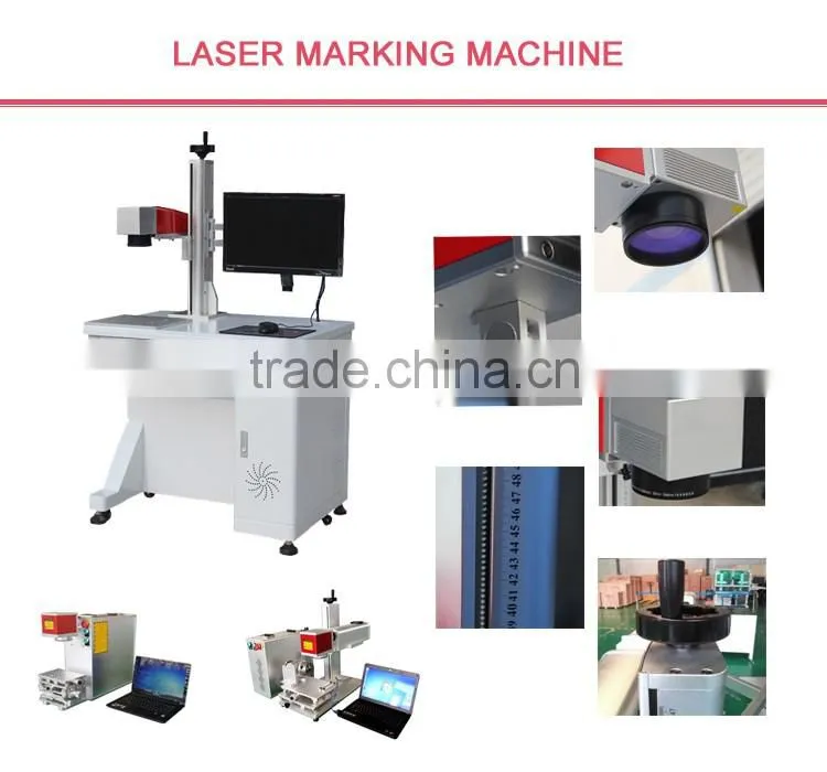 Fast Marking Logo 20W fiber laser marking machine for metal