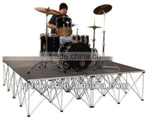 2014 RP aluminum adjustable stage with step