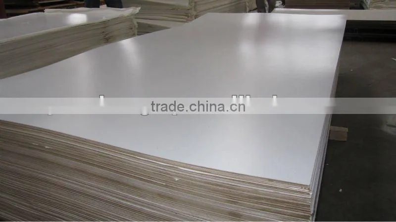 E1 Glue 660-850kg/m3 1220*2440*12mm evergreen plain MDF for furniture