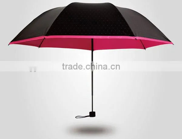 3 Folding Sun Umbrella, Pocket Folding Umbrella, 3 Fold Umbrella