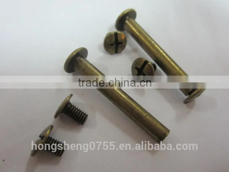 factory wholesale high quality book binding screw