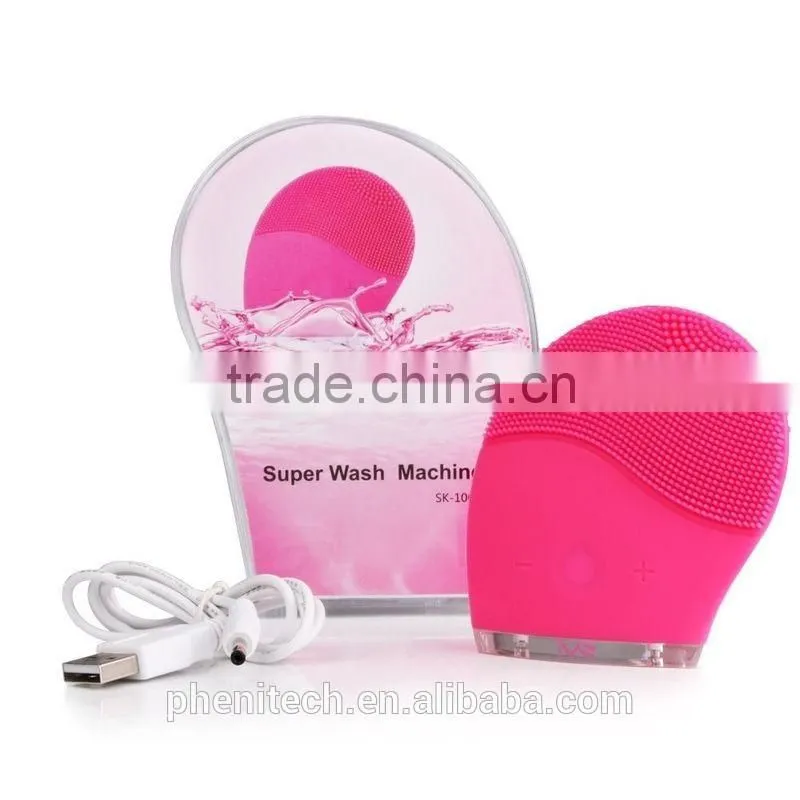 Household cleaning Skin care sonic face brush cleaning brush