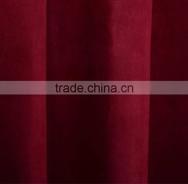 OKTEX 100 approved thick sofa upholstery fabric,wholesale fabric,100 polyester suede fabric
