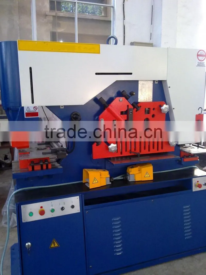 Q35Y-16 Hydraulic Iron Worker,plate sheet punching and shearing machine
