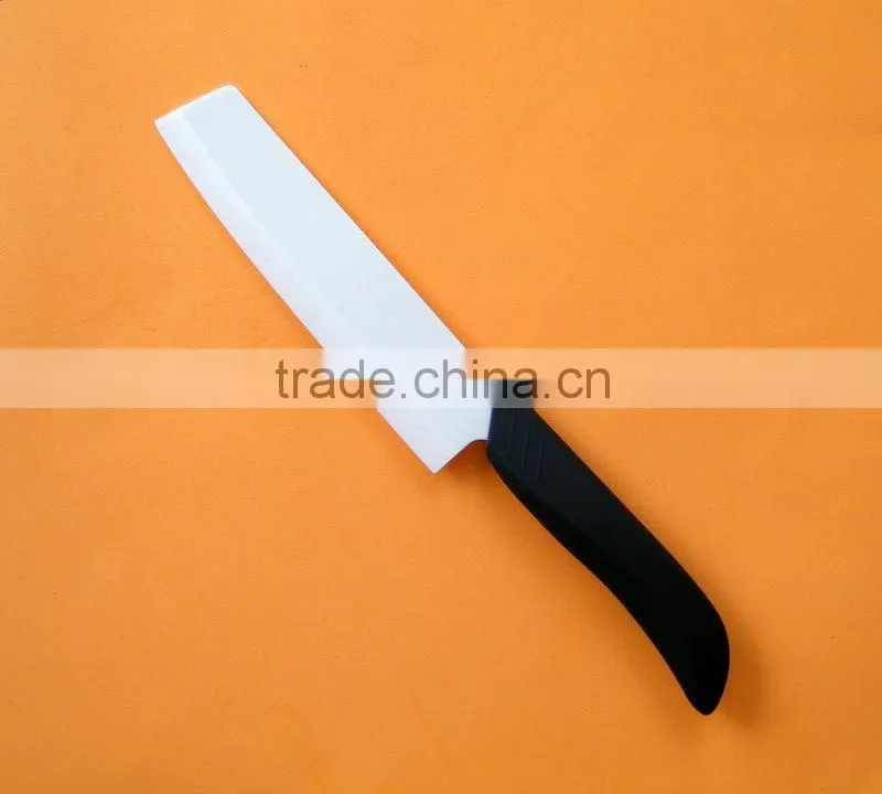 6-in white blade ceramic cooking knife for household