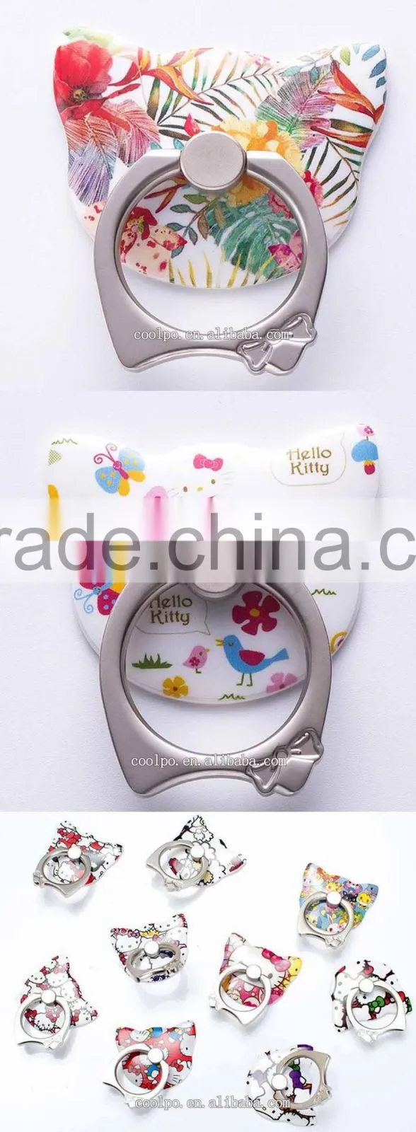 mobile phone accessory cat phone holder , ring cell phone holder