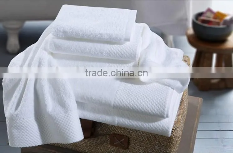 100% Cotton 16s Hotel Towel Sets Embroidery Custom Hilton Hotel Bath Towel