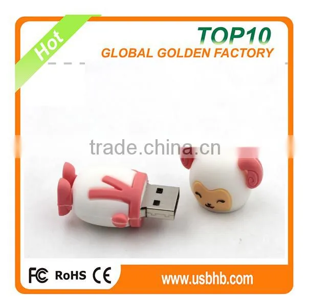 Factory Price OEM simple style PVC Custom 8GB 16G usb flash drive stick