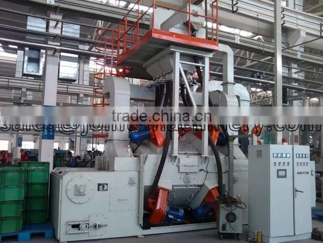 abrasive sandblast for forging