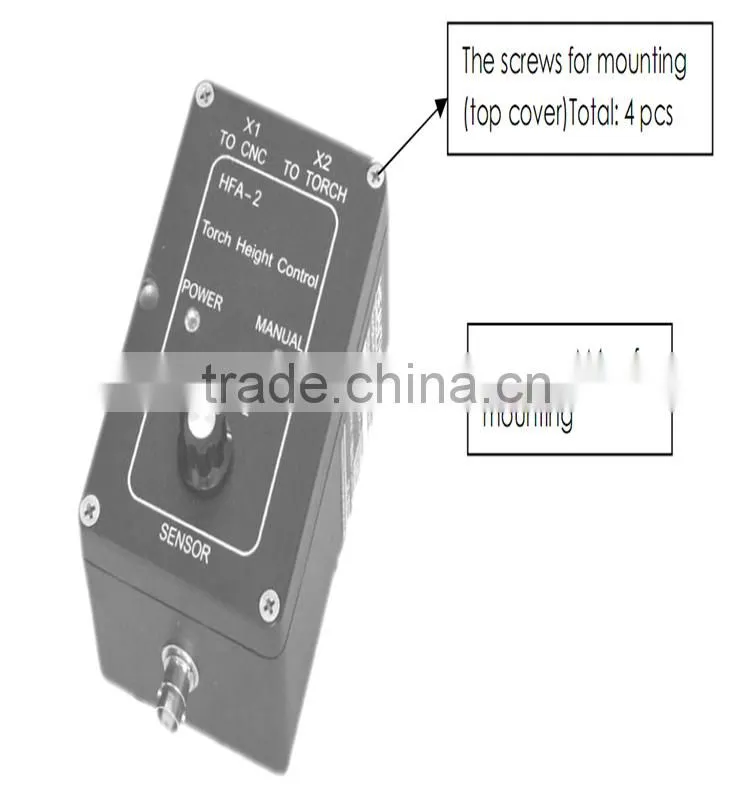 height sensor, torch height control with sensor/flame thc/capacitive torch height controller