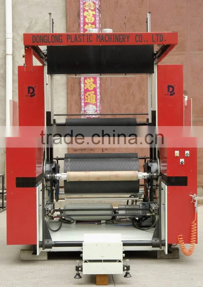 rotary die head auto winder pe plastic film blowing machine