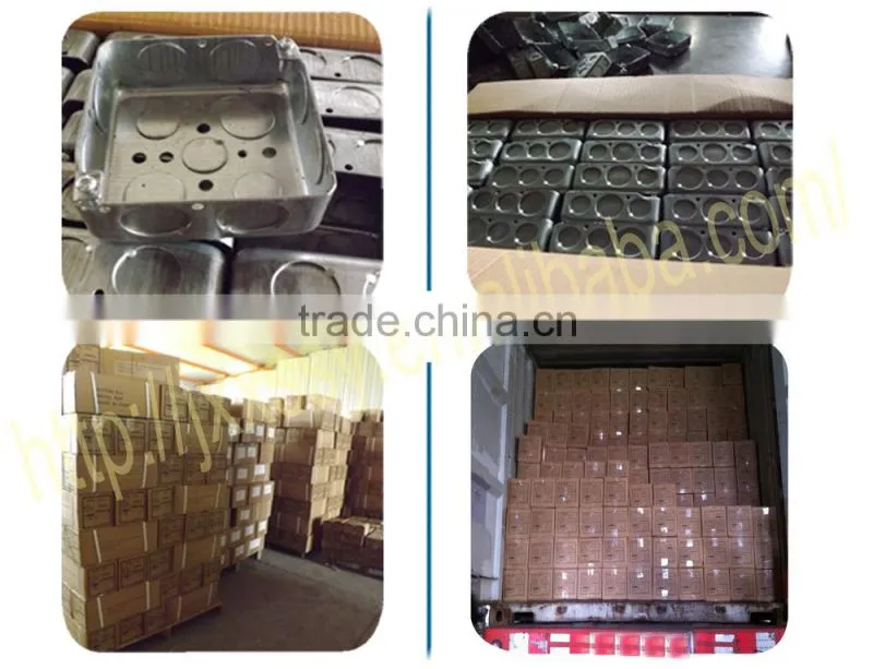 Galvanized Electric Steel Metal Junction Box Outlet box