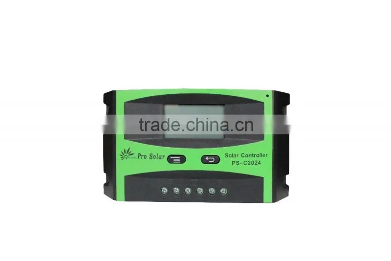 20A auto 12V24V solar Controller manual PWM Solar Charge Controller