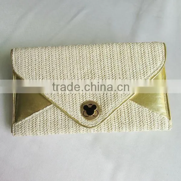 weave PP clutch envelop evening bags