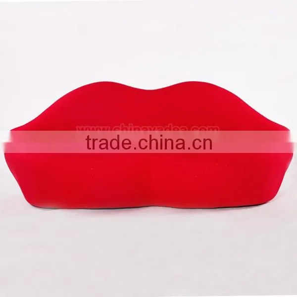 Apartment sofa red bocca kiss shaped lip sofa