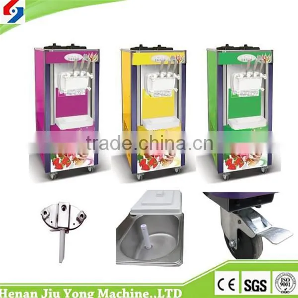 2+1Flavours Commercial Mobile Soft Ice Cream Machine