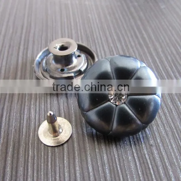 ladies' fashion metal jeans button
