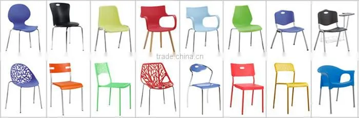 Modern white round MDF restaurant dining side table B008