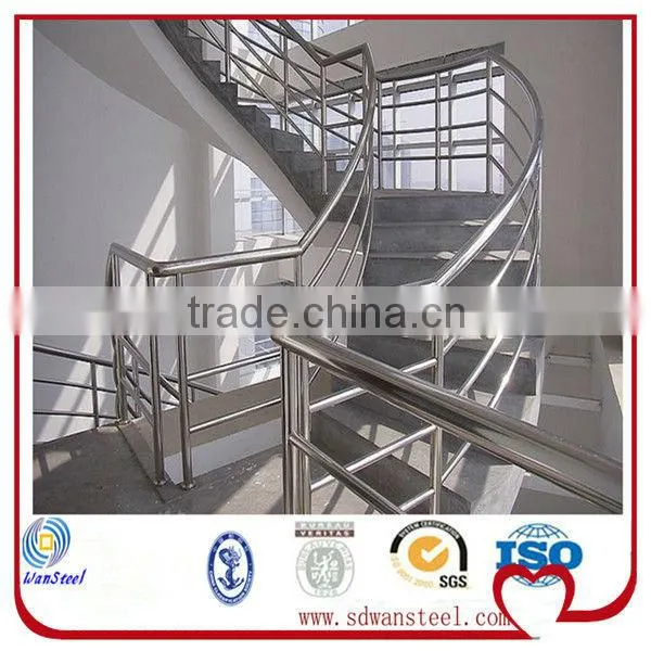 stainless steel staircase handrail