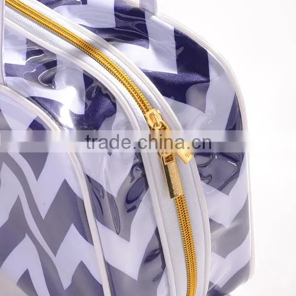 Chevron Cosmetic Bag