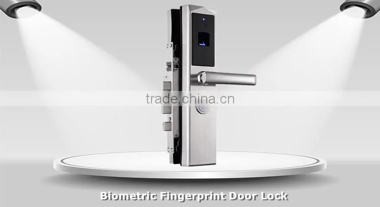 Fingerprint Electronic Stainless Steel Swing Door Lock Made in China