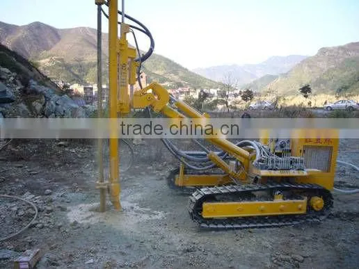 blast hole crawler drill rigs HCM351 Crawler Drill Rig