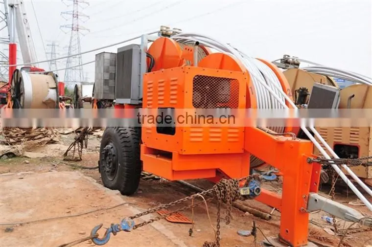 Power Cable Conductor Stringing Machine Hydraulic Tensile Machine