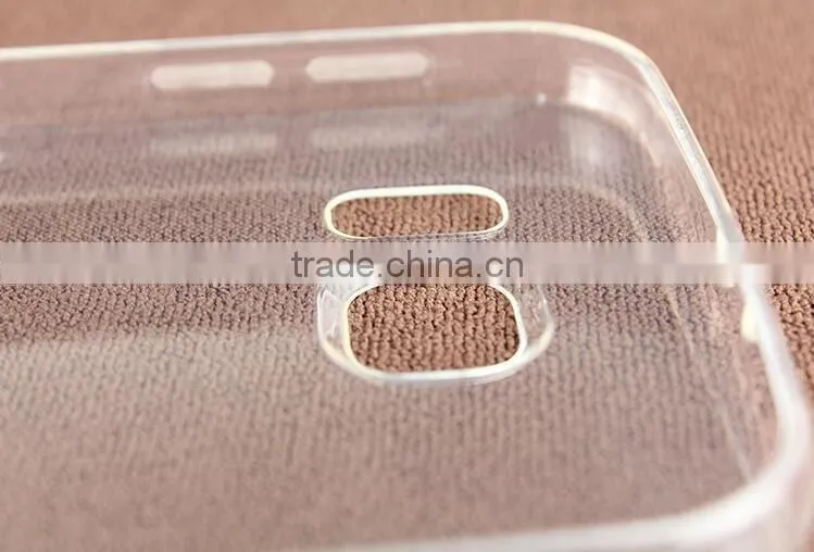 Factory Price Transparent Back Cover Clear TPU Case For Samsung Galaxy S7 Plus