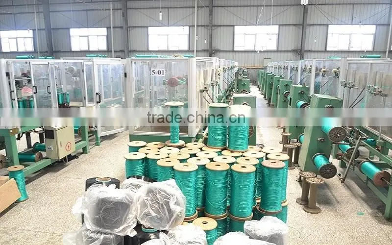 High Strength Orangen 5mm 3" HDPE bradied knotted netting for large scaled single ship bottom trawl net
