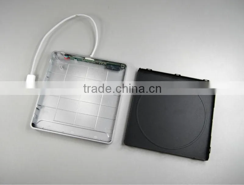 external dvd rw enclosure case USB2.0 Plastic case