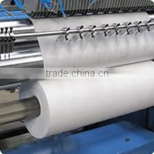 Recycled non-woven fabric slitting machine