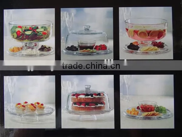 Multifunctional Recycled Decorative Glass Plate