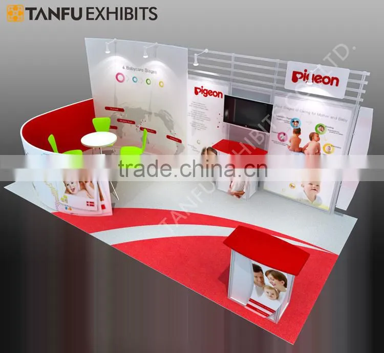 3mx6m Light Weight Trade Show Display Booth
