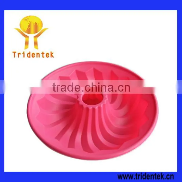 Flexible Custom-made Chiffon Cake Silicon Mould