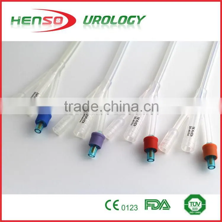 Henso Disposable Sterile Silicone Foley Catheter