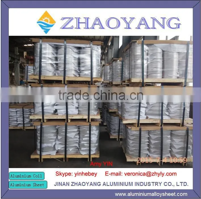 3003 H12 stamping aluminum circle for vacuum cup