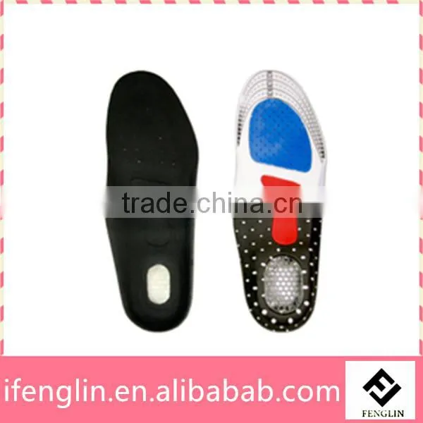 Full Length Comfortable Shock Absorbing Silicon Shoe Insoles