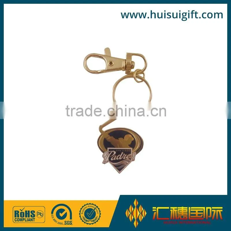 high quality promotional zinc alloy keychain