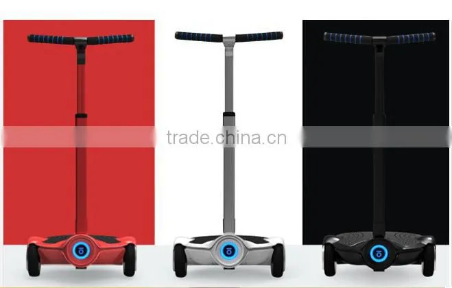 with LED lamp self balancing handled smart electric scooter