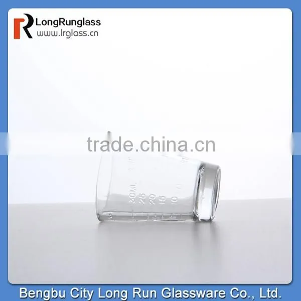 Longrun sublimation wine decanter with measuring scale