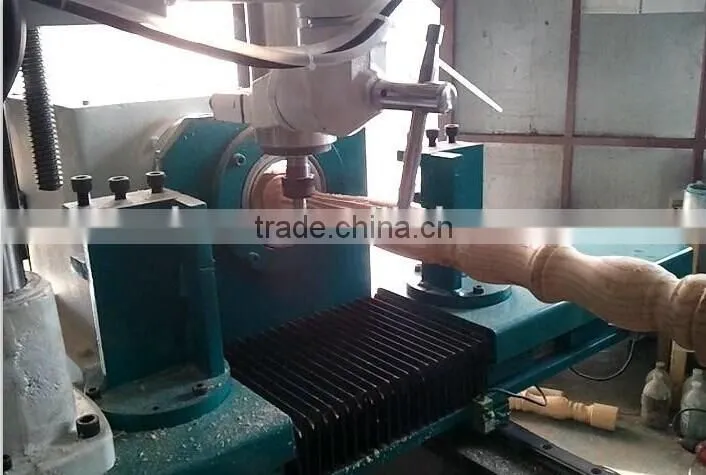 Easy operation and low price CNC1503SA baseball bat cnc wood turning lathe with CE certification