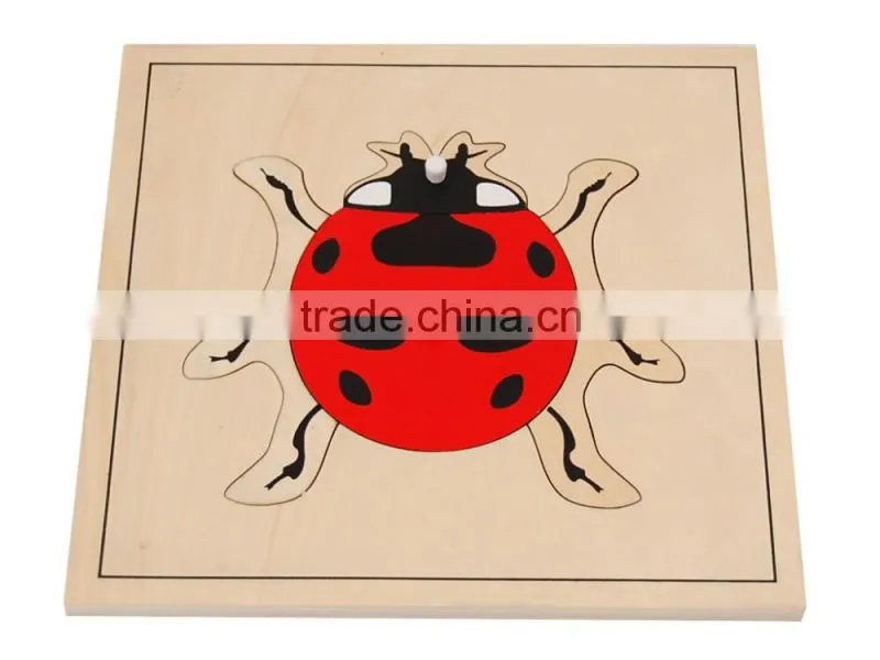 teaching aids for children Lady bug puzzle
