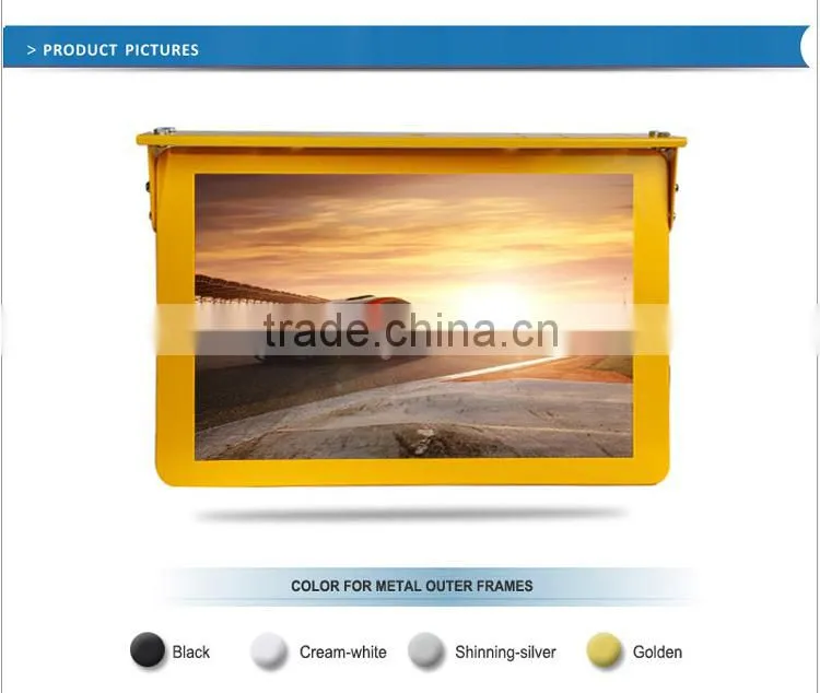 27" LCD Advertising Bus Digital Signage