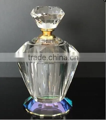 Factory direct selling high quality 50ml crystal perfume bottle