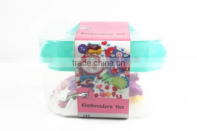 DIY Kids Craft Embroidery Chest Kits