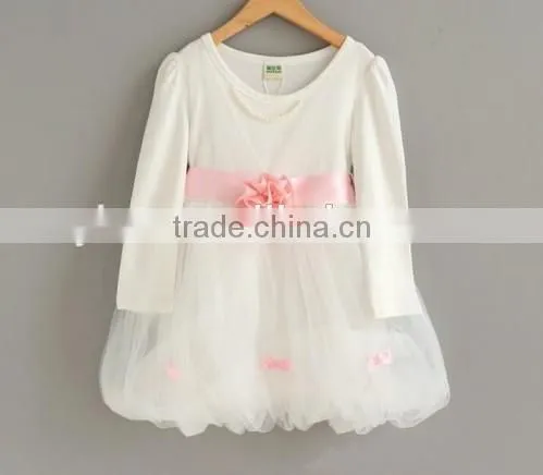 2016 wholesale kids beautiful model dresses cotton dress summer dresses for kids